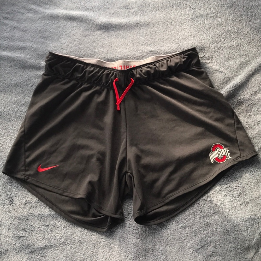 Nike women’s dri-fit short WT Ohio state logo